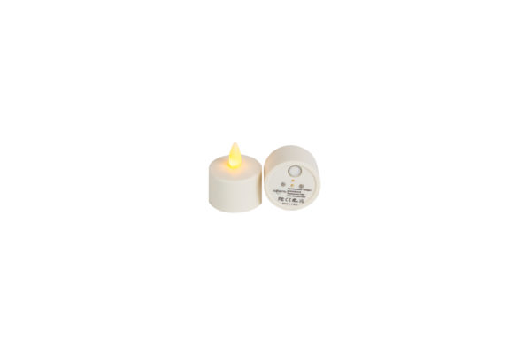 LED theelichtjes oplaadbaar warm wit waterdicht