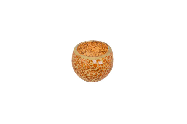 Waxinelichthouder Mozaïek Oranje