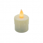LED theelichtjes met kaarsvet look warm wit LOS DORSETTO