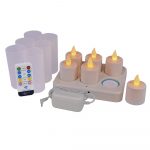 LED Wachs-wiederaufladbarer Rücken