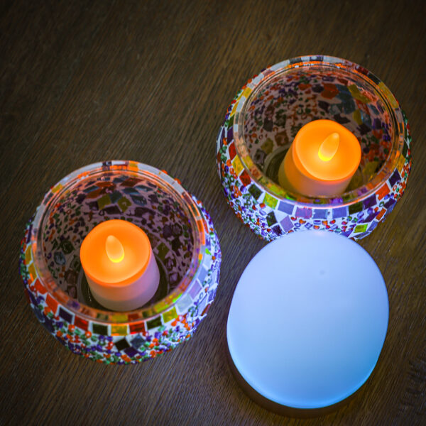 LED Waxinelichtjes en tafellamp van Dorsetto
