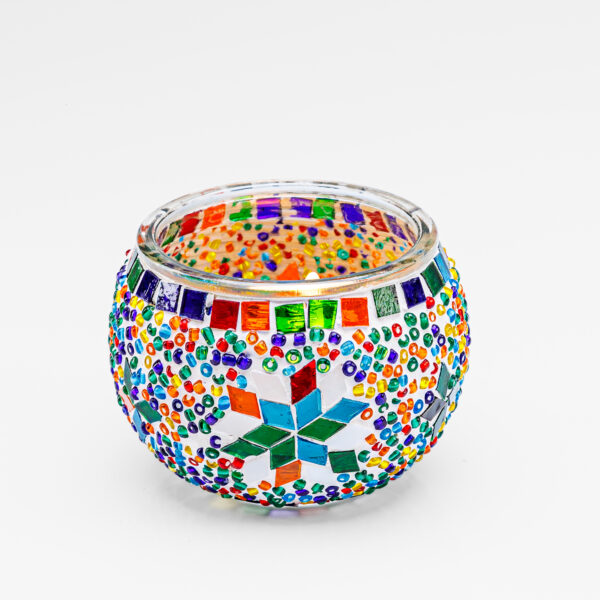 Theelichthouder 9 CM Dorsetto Rainbow